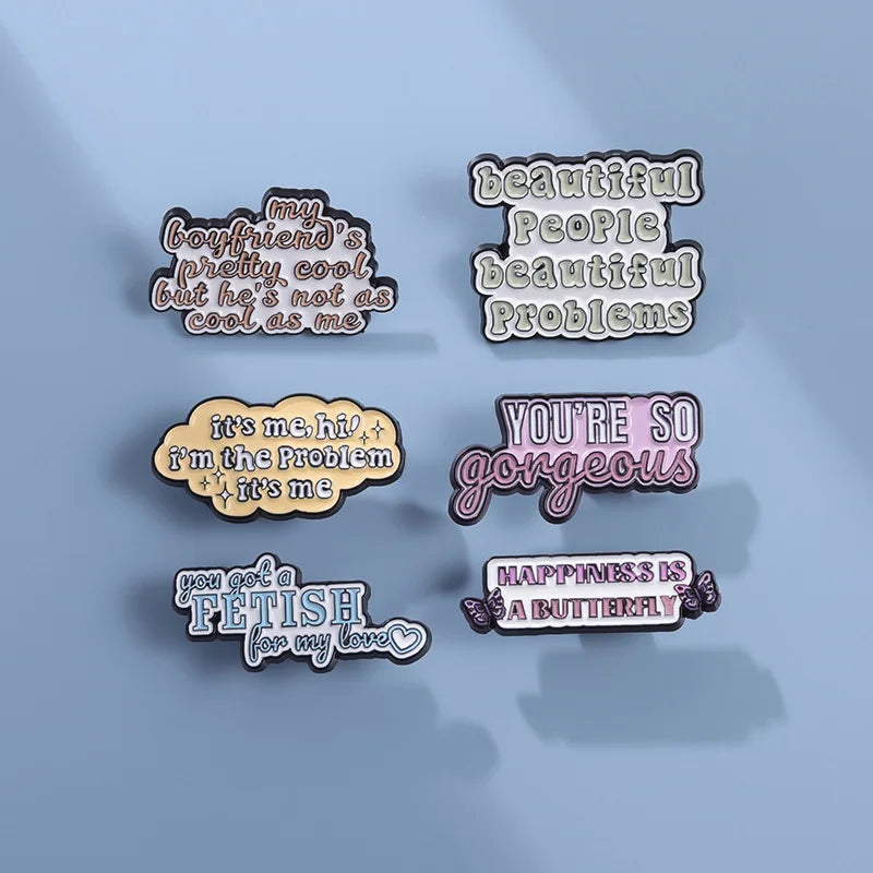 Money Power Glory Enamel Pins