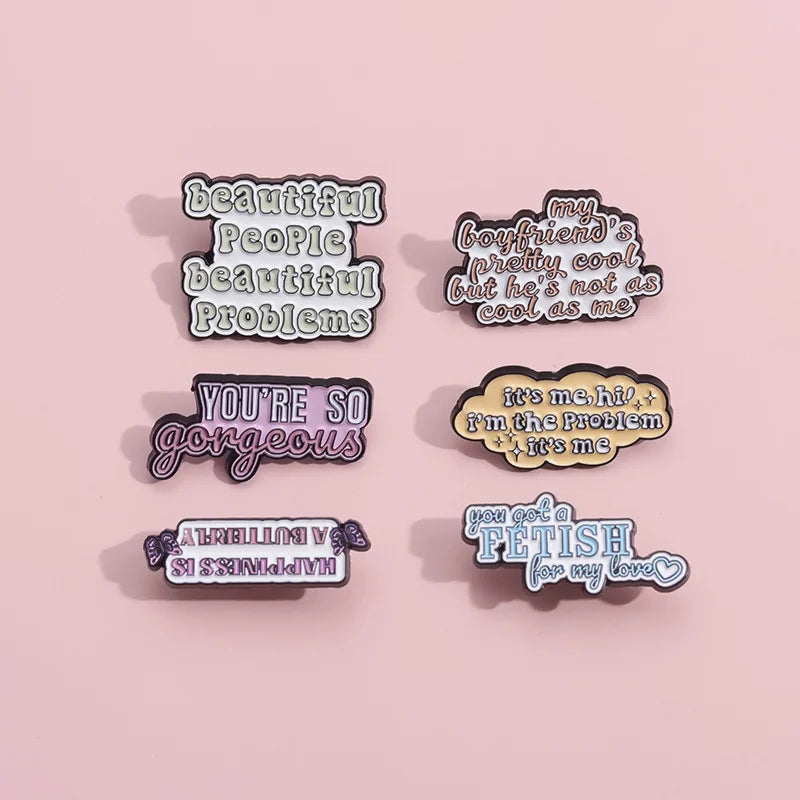 Money Power Glory Enamel Pins