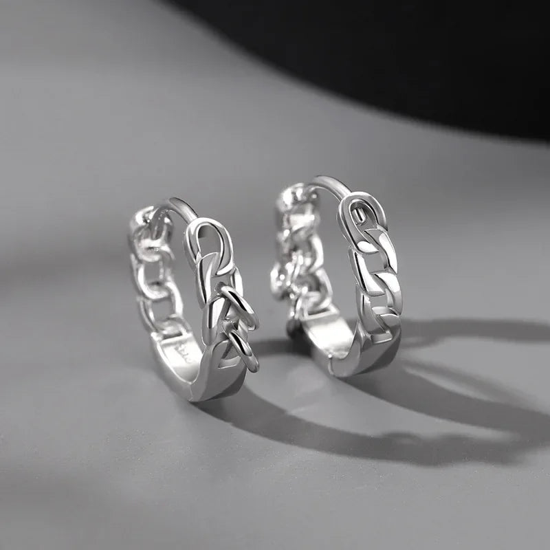 Punk Style Small Hoop Earrings For Men and Women