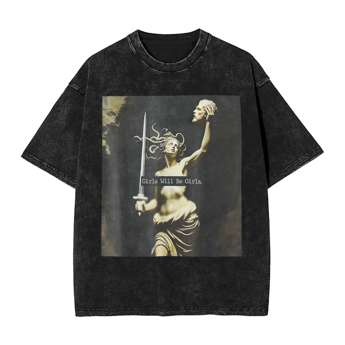 Streetwear Washed T Shirt