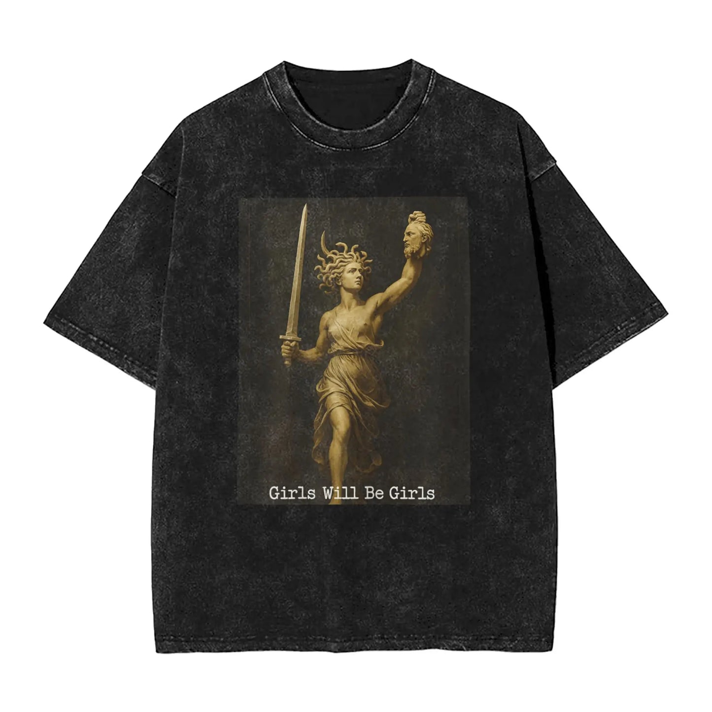 Streetwear Washed T Shirt