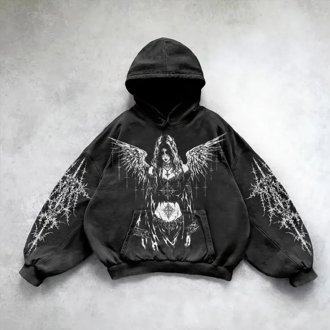 Heavy Washed Man Hoodie