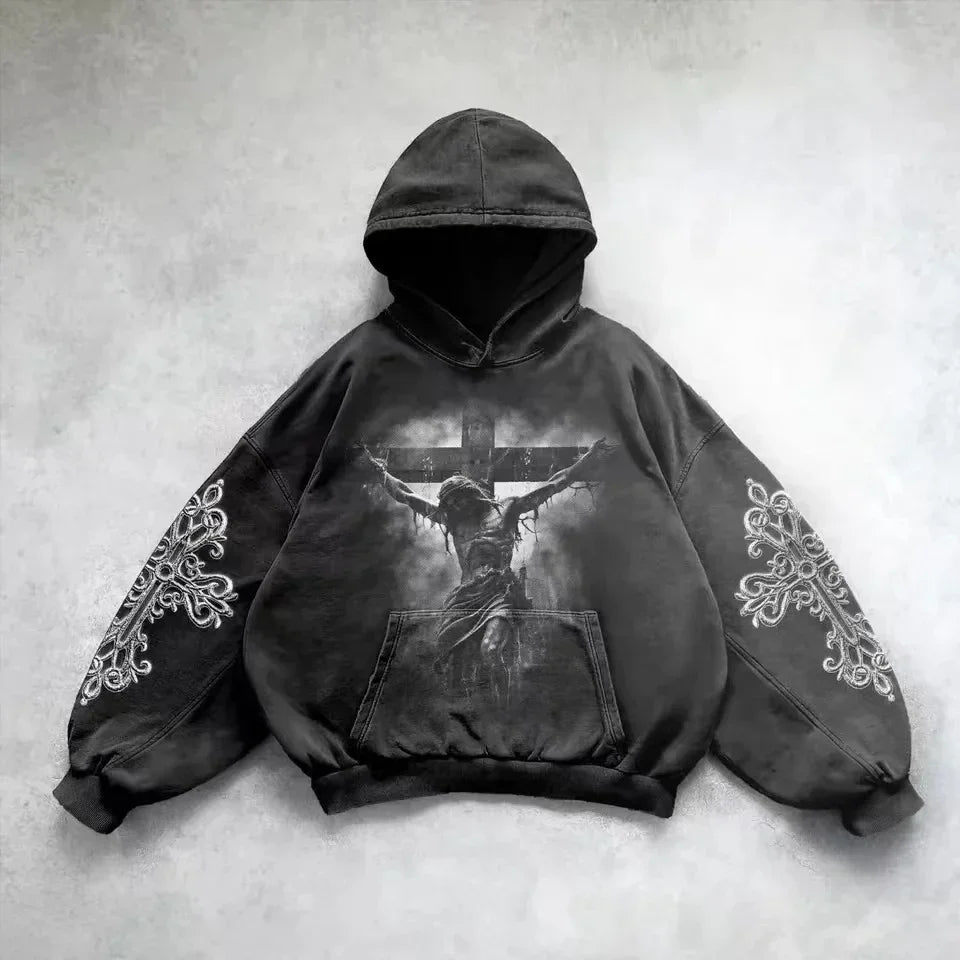 Heavy Washed Man Hoodie