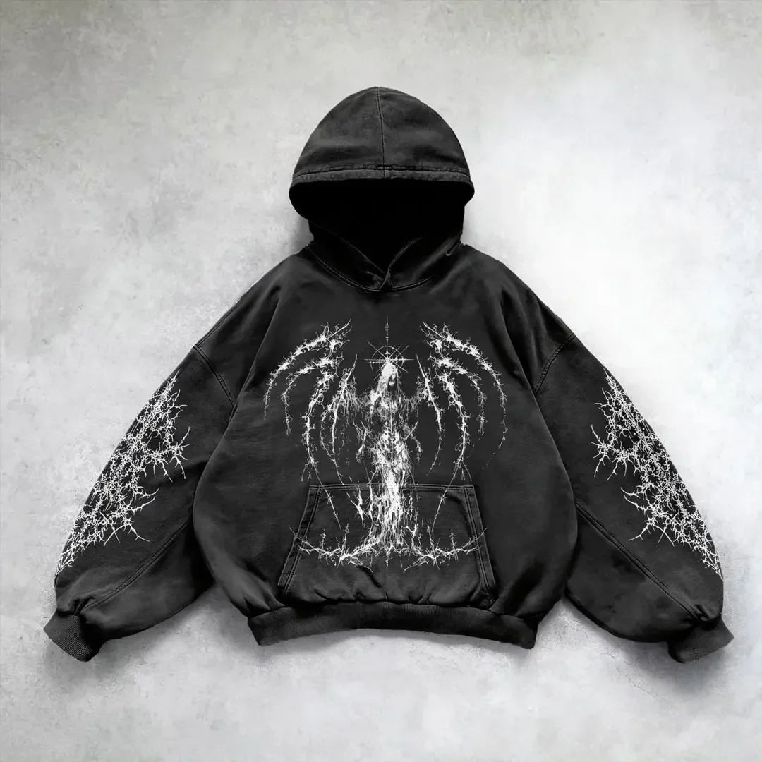 Heavy Washed Man Hoodie